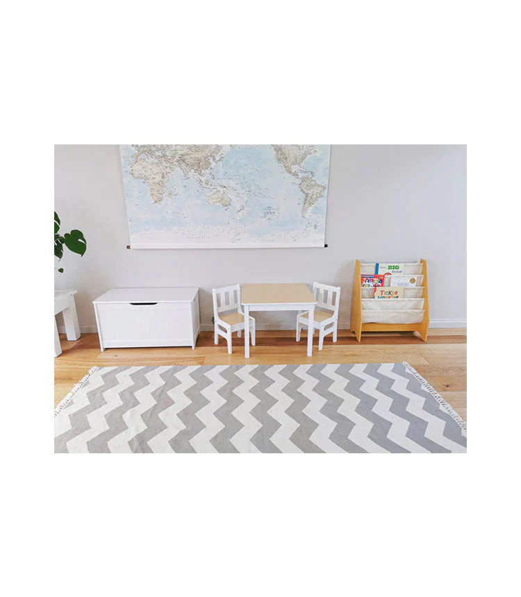 How a Kid-Sized Table Helps at Home