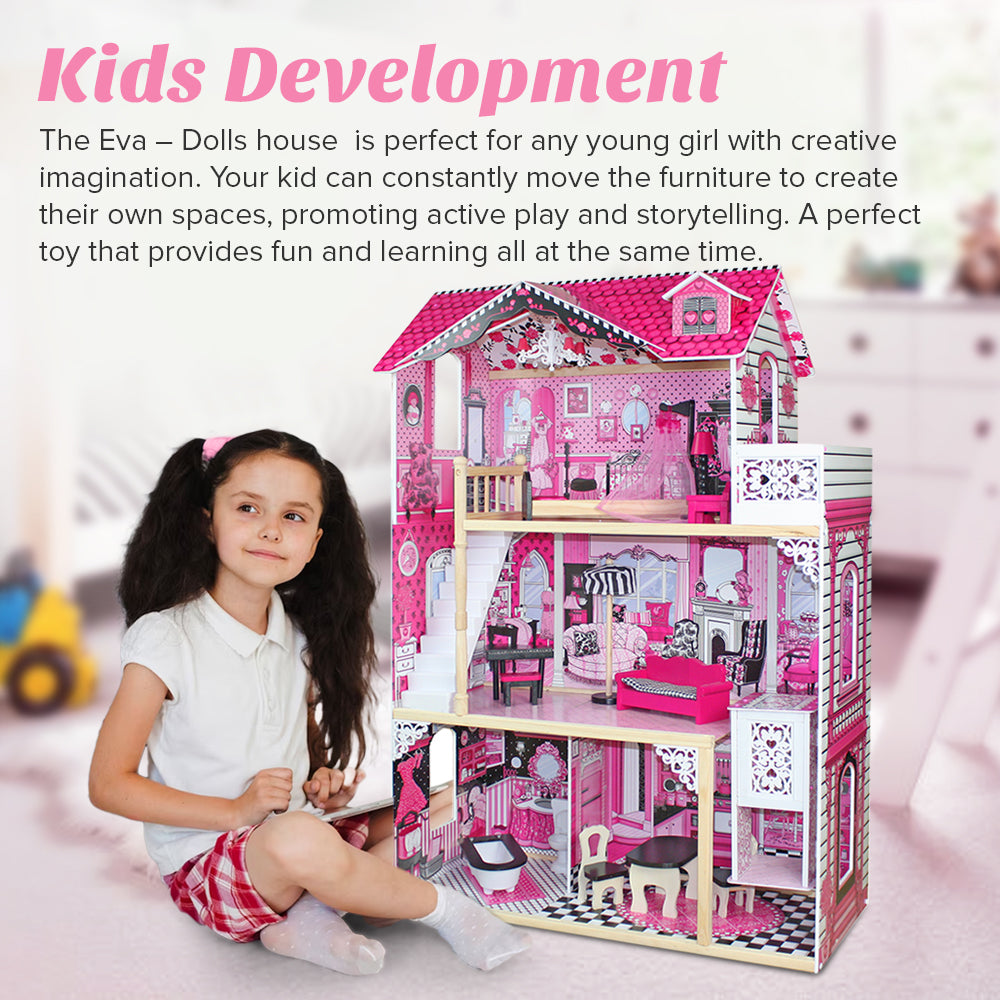 The Eva Dolls House Furnished