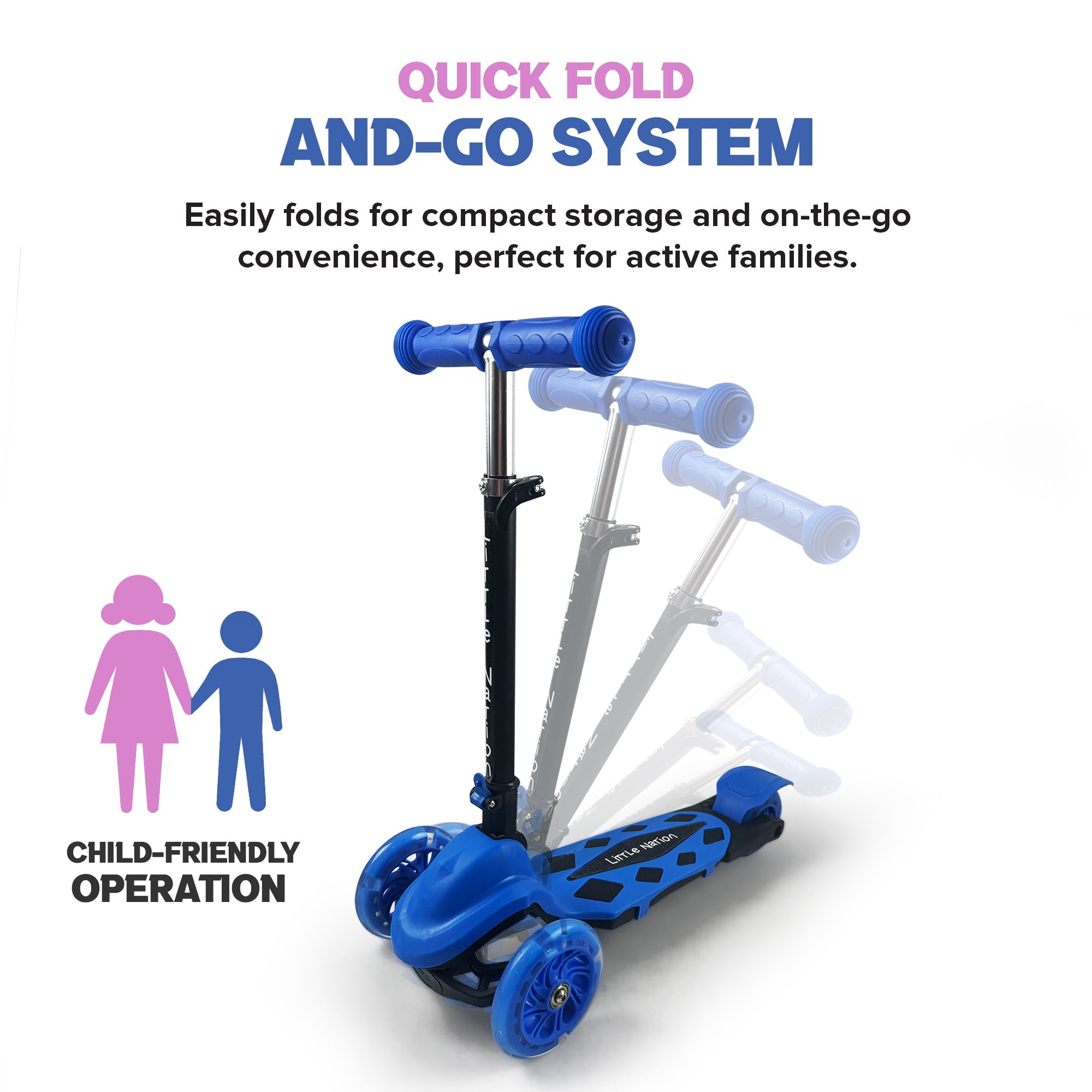 Folding 3 Wheel Scooter