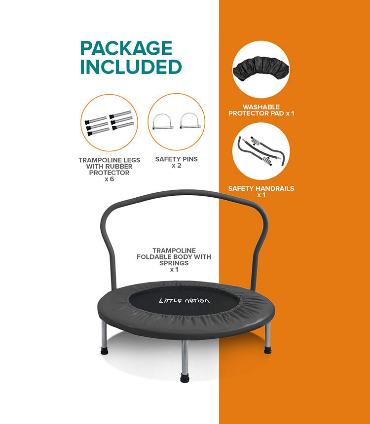 3ft Kids Trampoline