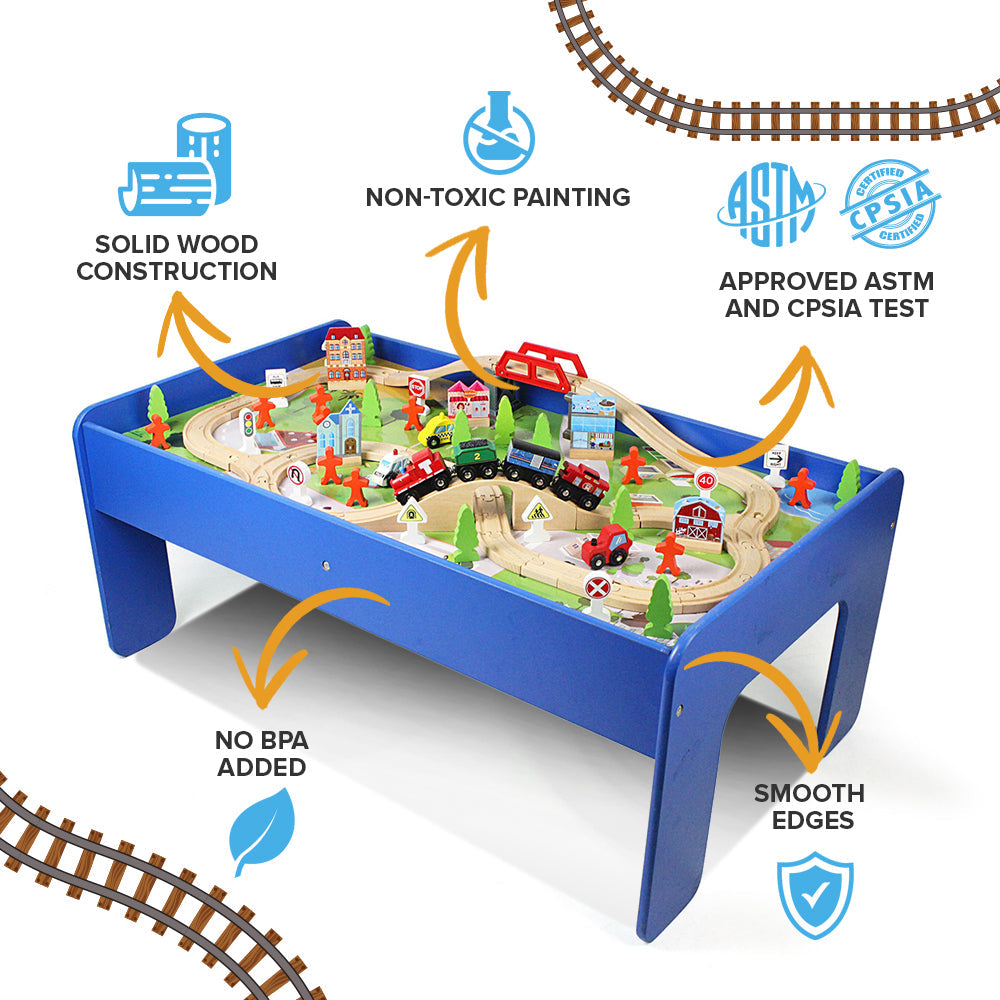 90pc Train Set with Table