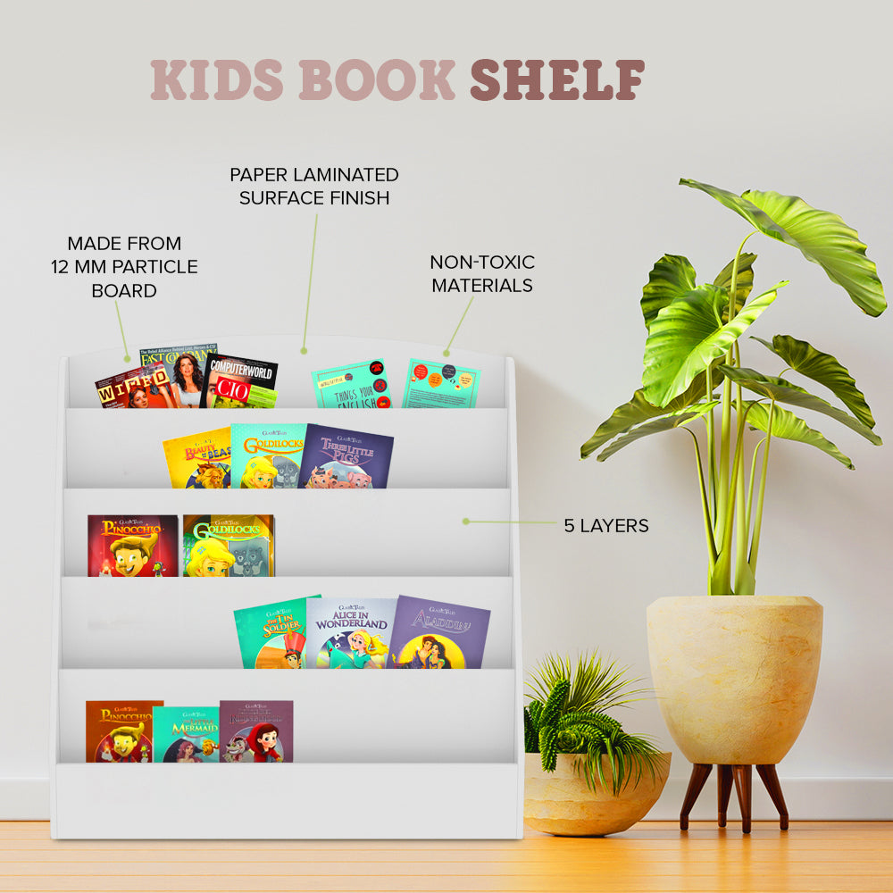 Oliver Book Shelf (White)