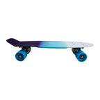 Mini Cruiser Skateboard - White/Blue