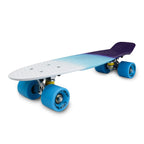 Mini Cruiser Skateboard - White/Blue