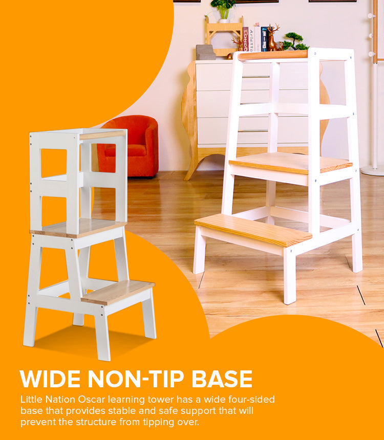 Oscar Learning Tower – Wooden Kitchen Helper Tower